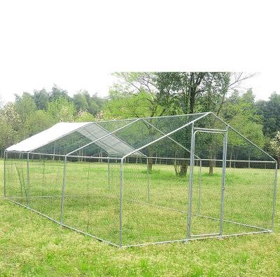 China Large Inexpensive Windproof Walk In Chicken Run Cage And Chicken Cage Hen Houses for sale