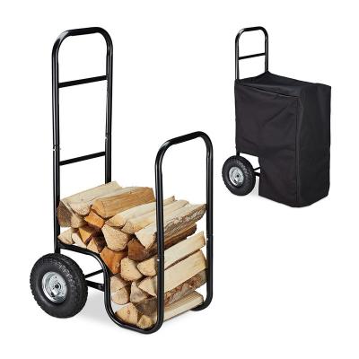 China Farms Relax Days Firewood Cart With 2 Wheels for sale