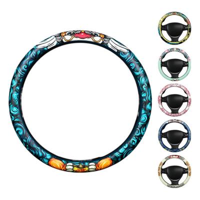 China Hipster Style Four Seasons Steering Wheel Handle Cover for General Purpose Trucks for sale