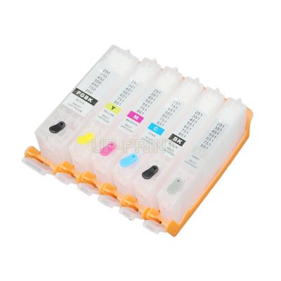 China 6 COLORS PGI250 CLI251 COMPATIBLE Refill Ink Cartridge For Canon PIXMA MG6320 MG7520 Printer for sale