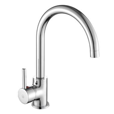 China Factory Direct Supply Thermostatic Faucets Fashionable Single Handle Kitchen Mixer Sink Faucet for sale