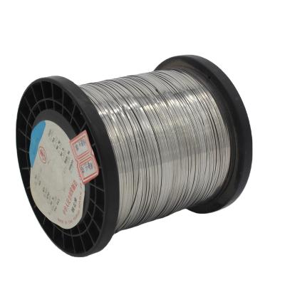 China Heating Heater Alloys NC 700-900 Black Annealed Wrapping Wire Flat Wire Cr15Ni60 for sale