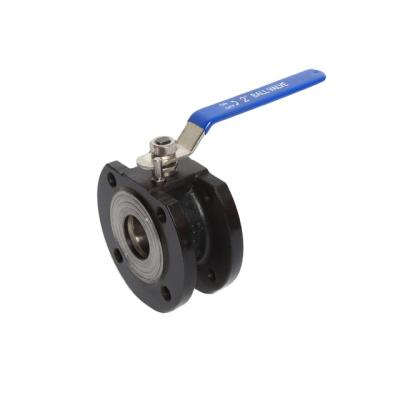 China General Manufacturer Sells PN16 WCB Cast Steel Ceramic Disc Ball Valve for sale