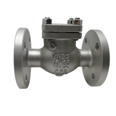 China General SUS304 Stainless Steel Flanged Elevator Non Return Check Valve for sale