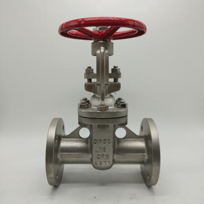 China General Industrial Grade 4 Inch Rising Stem Stainless Steel Flange End Gate Valve for sale