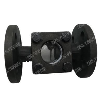 China JIS10K Oil Flow Gauges Visual Level Gauge Sight Glass for sale