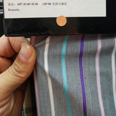 China Anti-Static 220T GAB DYED JACQUARD STRIPE FABRIC for sale