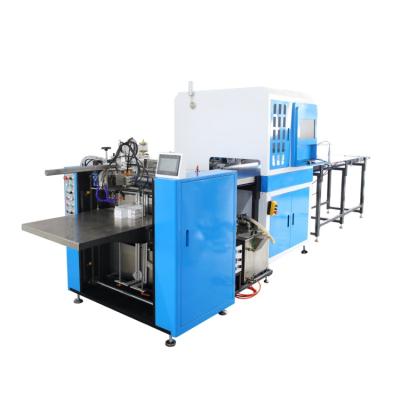 China Factory High Quality Automatic Hot Melt RM-DW600 Rigid Paper Box Making Gluing Placing Machine for sale