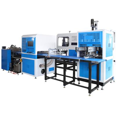 China Factory Factory Directly Sell Innovator Automatic Cardboard Rigid Box Industrial Package Wrapping Making Machine for sale