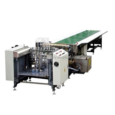 China Factory RM-650A automatic gluing machine for hardcover book paper and box paper for sale