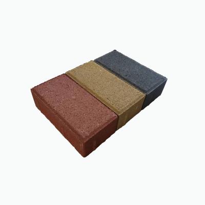 China Corner Bricks Simple And Affordable Garden Water Permeable Space Brick Absorbing Type Brick for sale