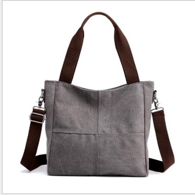 China Trendy Fashion Ladies Cross - Body Sling Barrel Bag Women Canvas Satchel Bucket Handbag for sale