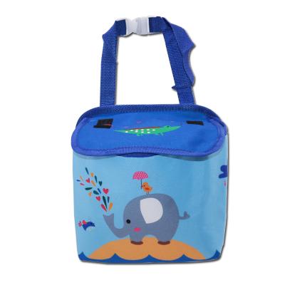 China Polyester Customized Animal Carrier Insulated Printing Car Trash Sack Garbage Bag Polyester Customized Cooler Bag For Car for sale