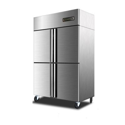 China Double-temperature Gelato High Performance Air Cooling Commercial Ice Cream Freezer for sale