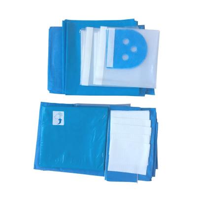 China Safety Factory Supply Sterile Cardiac Drape Set / Pack for sale