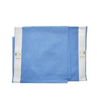 China Breathable Good Quality Disposable Surgical Lower End Drape For Disposable Medical Consumables for sale