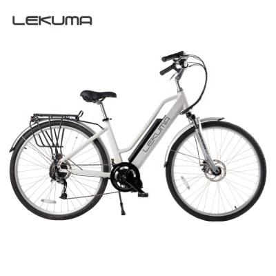 China Aluminum Alloy Vintage 28 Inch 48v City Ebike for sale