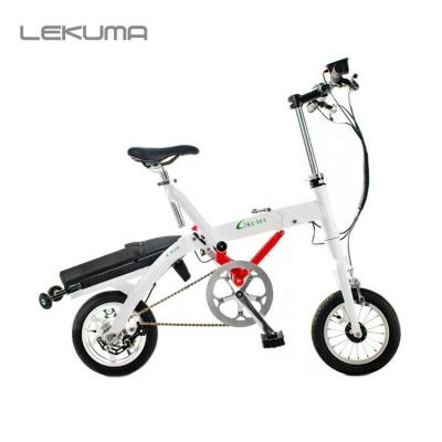 China Aluminum alloy 12 inch 250w smart foldable electric bike for sale