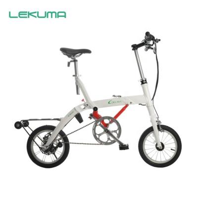 China Super Light Weight Quality Aluminum 14 Inch Folding Bike for sale