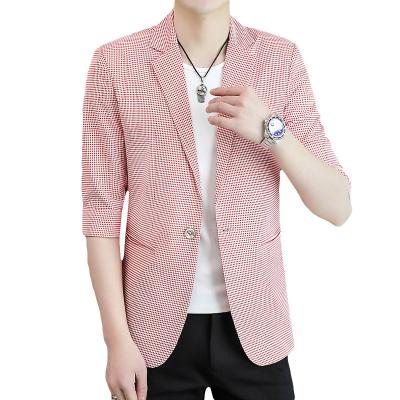 China High quality warm blazer coat men's personality wild men's suit jacket fashion blazer Anti-wrinkle men's blazer for sale