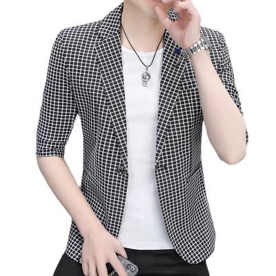 China Anti-Wrinkle Mens Casual Blazer Jackets Slim Fit Suits Jacket Suit for sale