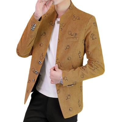 China Anti-wrinkle Men Casual Blazer Jacket Slim Fit Sports Coat Suit Jackets for sale