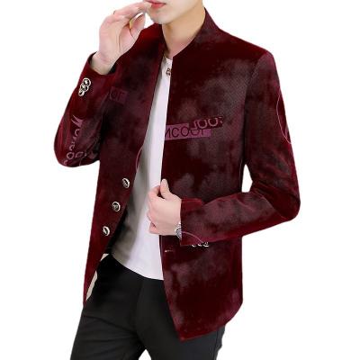 China Anti-Wrinkle Mens Blazer Casual Jacket Sports Coats Slim Fit Lightweight Suit Jacket for sale