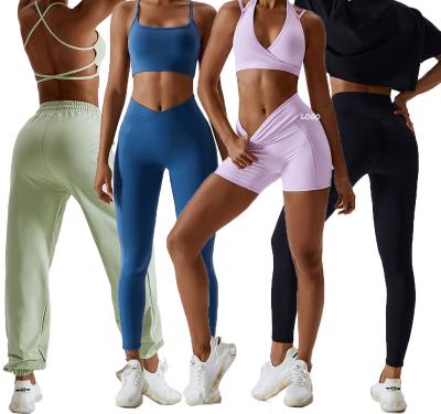 China Custom logo summer QUICK DRY plus size yoga set fitness slim fit sports work out 2 pieces women setSeamless for sale