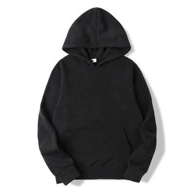 China New Fashion Plain French Terry Organic Cotton Men's Hoodies Oversized Pullover Men's Anti-Wrinkle Hoodie for sale