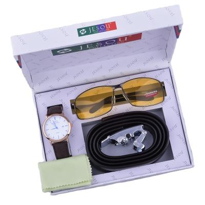 중국 Promotion Of Men'S Fashion Night Vision Glasses Quartz Epidermis With Luxury Gift Set 판매용