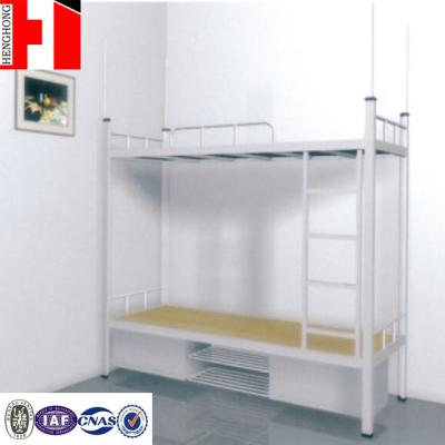 China Chinese School Double Bed Dormitory Steel Bed for sale