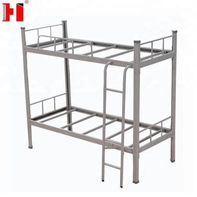 China Chinese MDF Twin Bunk Easy Set Iron Bed Frame for sale