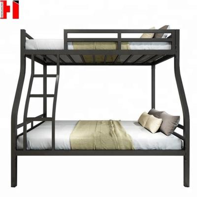 China Chinese Hotel Bed Room Furniture Up Down Bed Metal Frame Steel Bunk Bed For Hostels for sale