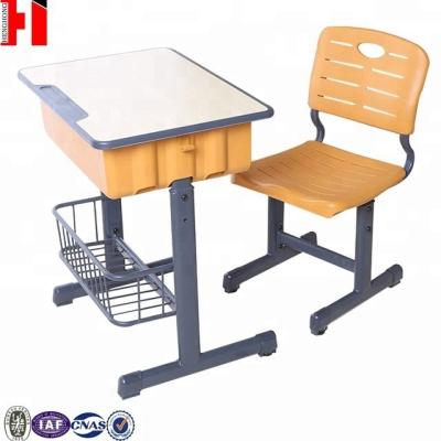 China Chinese College university classroom furniture customized student ergonomic desk and chair for sale