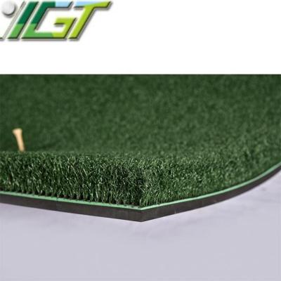 China Best Practice Swing Golf Practice Putting Mat With 35mm Tee Turf Line For Mini Golf Equipment for sale