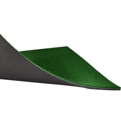 China Commercial Nylon Golf Mat 1515B Turf Mat Foam Rubber With 4 Tee Holes For Indoor&Outdoor 150cm*150cm (Customized size is also available.) for sale