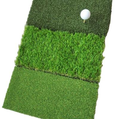 China Folding and Portable: You can enjoy it everywhere Mini Tri-Turf Golf Practice Hitting Mat 12