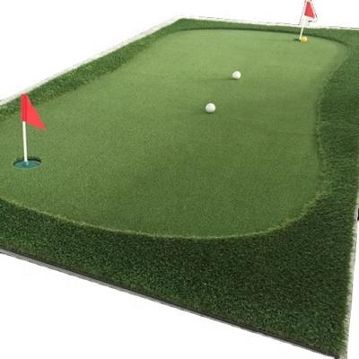 China PP+PE Indoor Mini Golf Putting Green Indoor Golf Equipment for sale