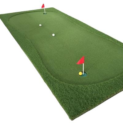 China Large PP + PE Professional Golfing Training Mat For Indoor Outdoor for sale