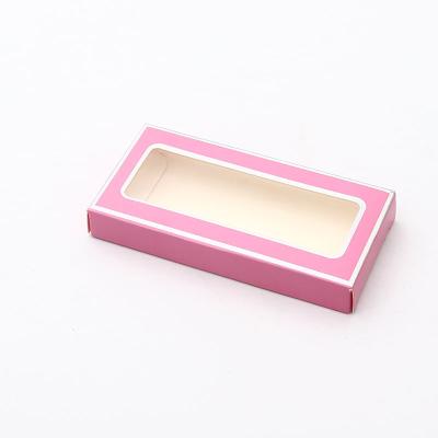 China New Recyclable Dayto Currency Card Paper Box Eyelash Box Bronzing Spot Eyelash Packaging Case for sale