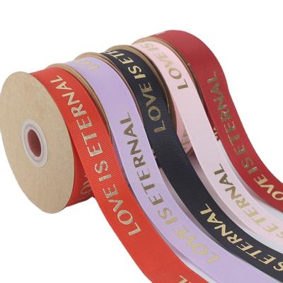 China Roll De Navidad Rollo De Cinta Para Envolver Regalos Holographic Tan En Relieve Satin Grosgrain Merry Christmas Gift Ribbon Printer for sale