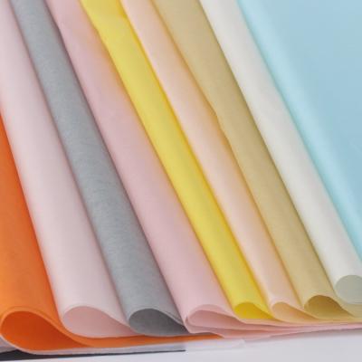 China Recycled Handmade Translucent Florist Supplies DIY Materials Tissue Paper Tissue Paper Flower Bouquet Wrapping Apparel Gift Wrapping Gift Wrapping Craft Paper for sale