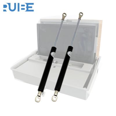 China RUIBO Cylinder Damper Gas Strut Soft Opening Gas Lift For Desktop Computer Table Smart Physical Channels Table for sale