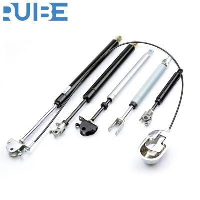 China Adjustable Cylinder RUIBE Lock Support Strut 600n Sofa Recliner Chair Lockable Gas Spring For Medical Table Bed for sale