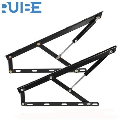 China RUIBE 2022 hot sale 600n gas spring furniture hardware modern lift up storage bed mechanism for bed fitting for sale