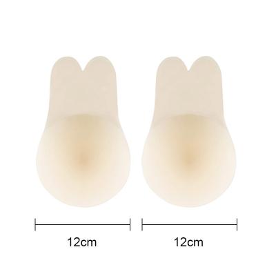 China 2022 New Design 12cm Women's Invisible Sexy Reusable Nipple Cover Pies Reusable Pies Rabbit Large for sale