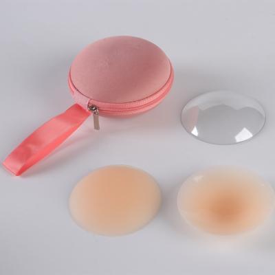 China Matte Sexy Pasties Silicone Nipple Reusable Adhesive Seamless Cover Of Invisible Women Pies for sale