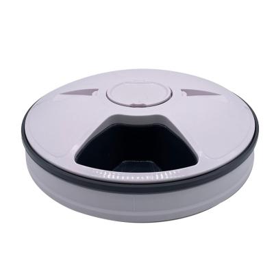 China Wholesale Auto Dog Automatic Intelligent Plastic Bowl Food Meal Dispenser Wifi 6 Driver Pet Accessories Automatic Pet Feeder for sale