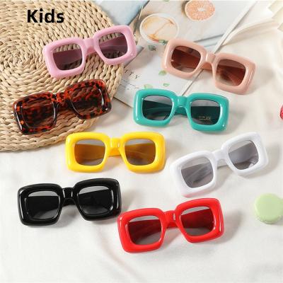 China Fashion Sunglasses Logp Small Square Custom Plastic Chunky Inflatable Sunglasses New 2023 Inflated Fashion Gift Sun Glass Kids Baby UV400 Eyewear for sale