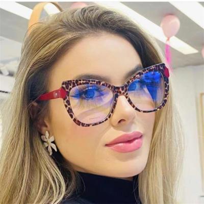 China 2023 Fashion Cat Eye Glasses For Computer Fashionable Anti Blue Light Vintage Eyewear Blue Light Blocking Glasses Frames TR90 for sale